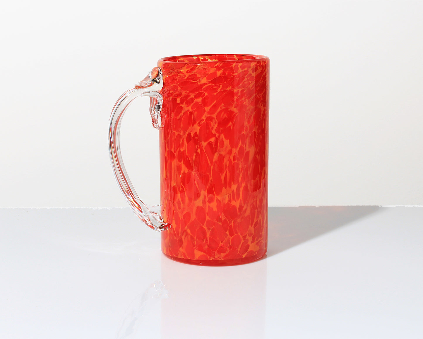 Large Glass Mug - Lava
