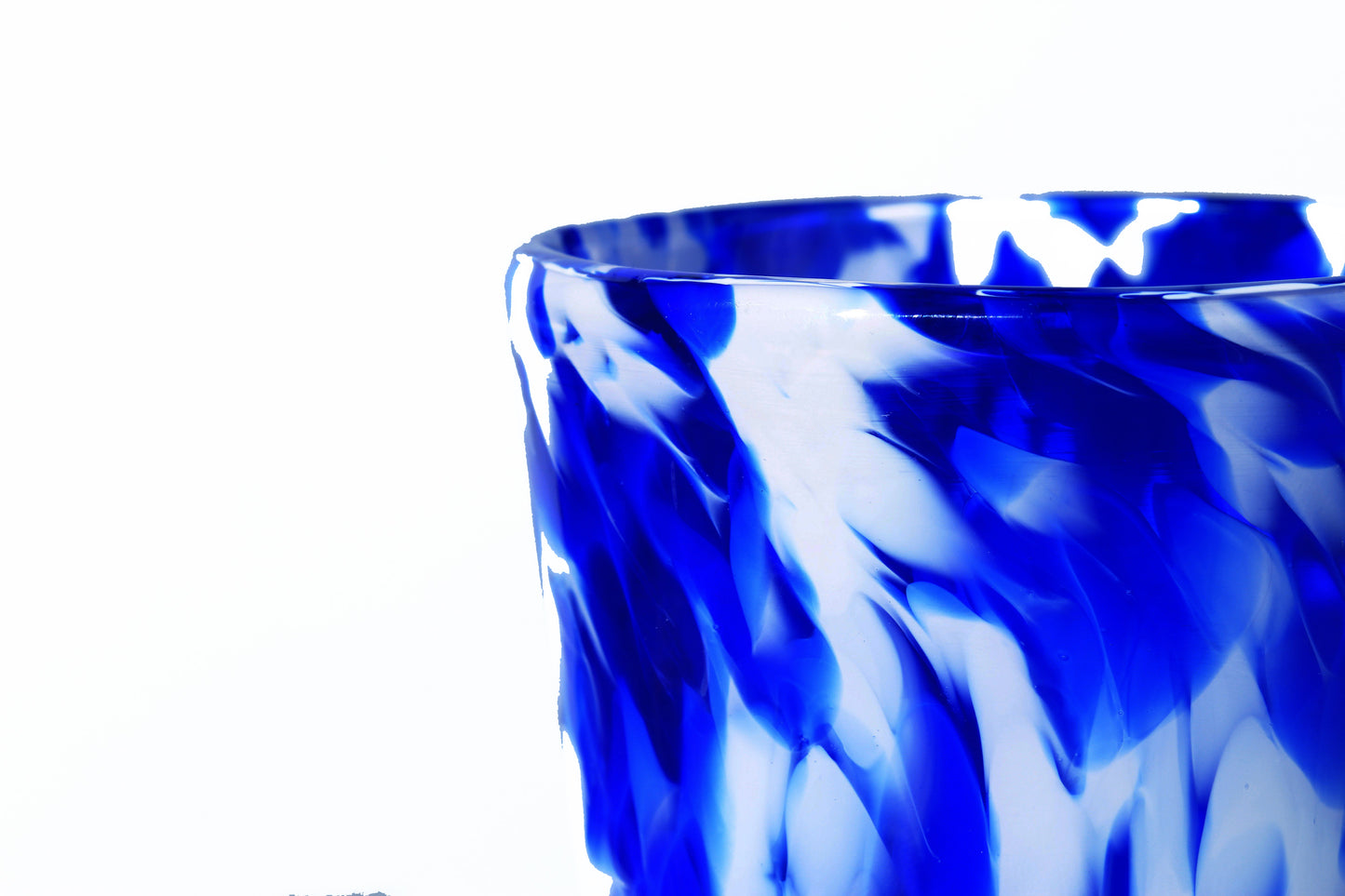 Pint Glass - Spotted Cobalt