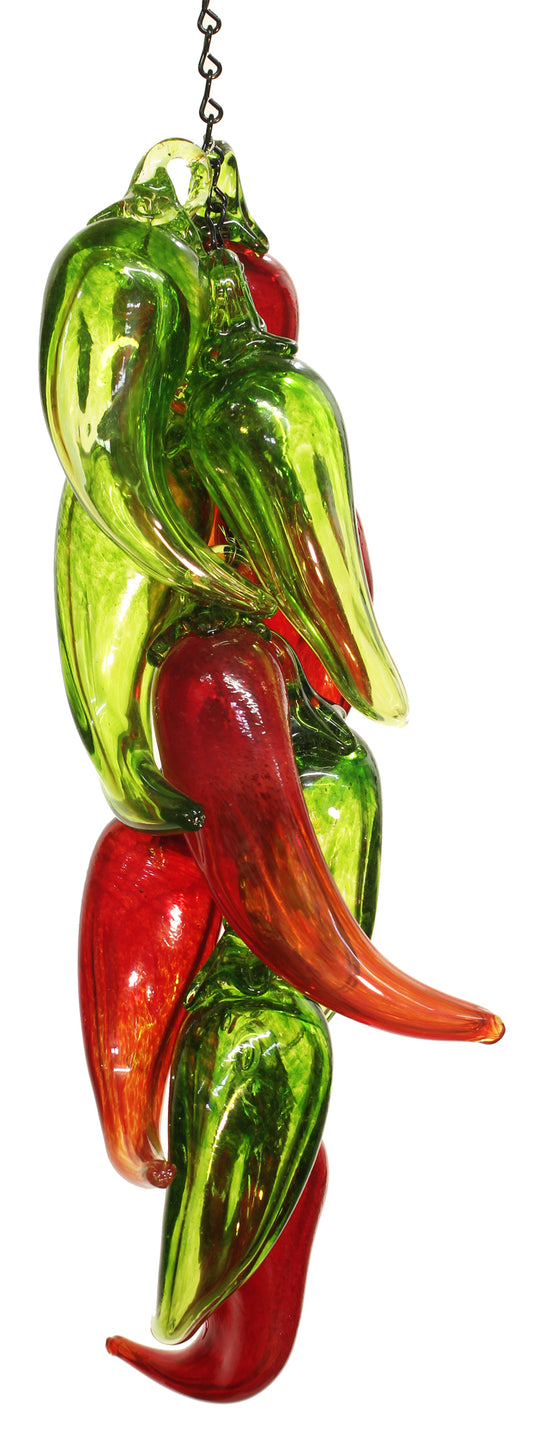 Chili Pepper Ristra - Red & Green